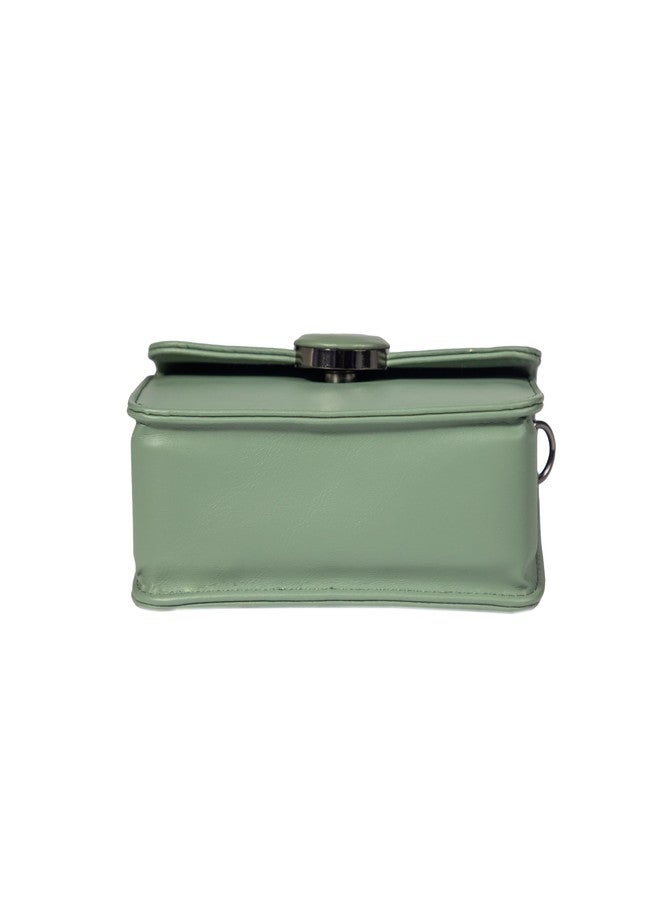 Heartbeat Crossbody Sling Bag for Women | Stylish crossbody sling bag for girls/women (Emreld Green) - Image 5